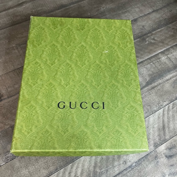 GUCCI Rython GG Beige Monogram Blue Sz 10.5 - Picture 9 of 9